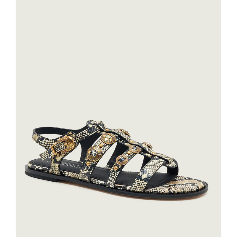 Pinko Kožené sandály Milly 07