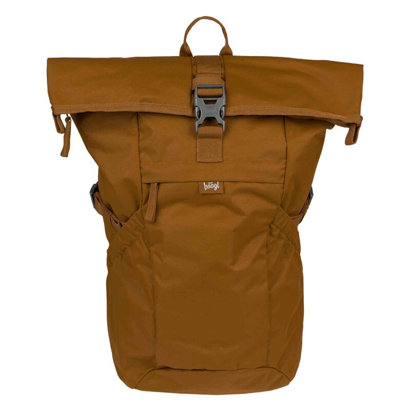 Baagl Roll Caramel Grs Unisex Batoh, Hnědá hnědá One Size