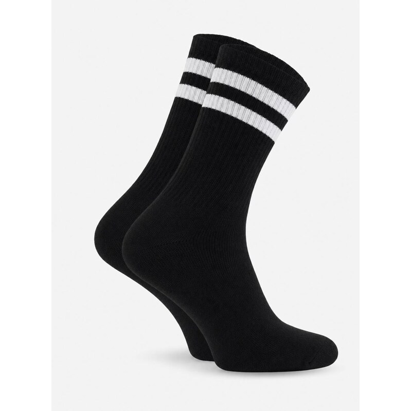Ponožky Urban Socks White Double Stripe