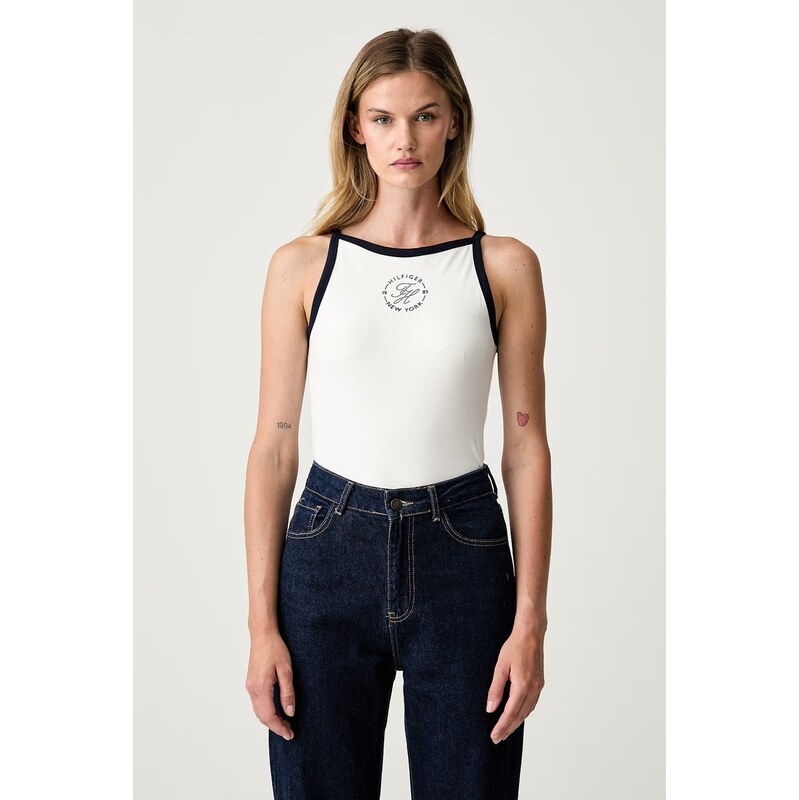 Tommy Hilfiger top dámský s lyocellem