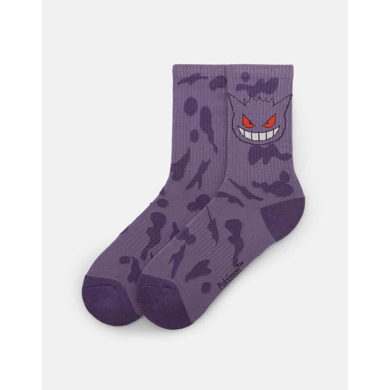 Pull&Bear Pokémon gengar socks in mulberry-Purple