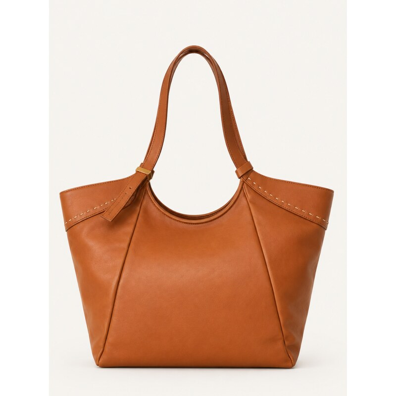 Roberta Gandolfi shopper Cecilia - cuoio