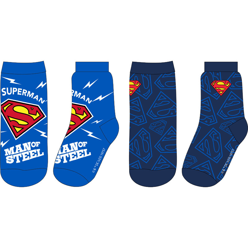 superman-licence Chlapecké ponožky - Superman 5234314, modrá