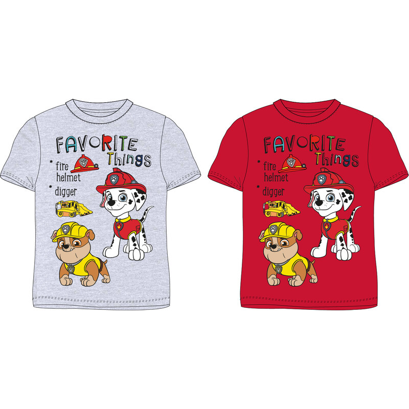 Paw Patrol - Tlapková patrola -Licence Chlapecké tričko - Paw