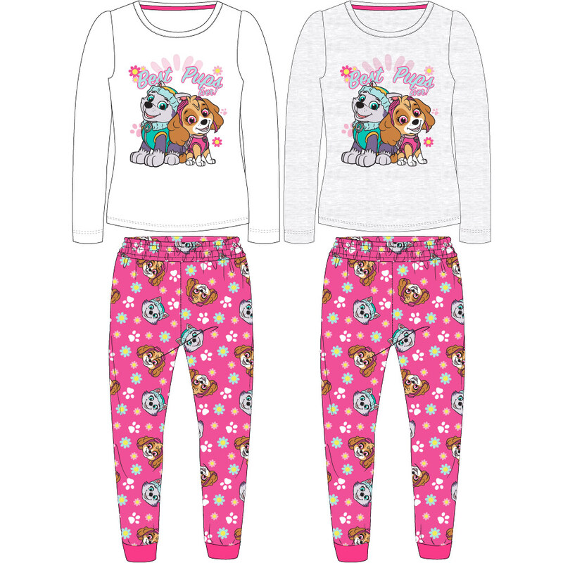 Paw Patrol - Tlapková patrola -Licence Dívčí pyžamo - Paw Patrol