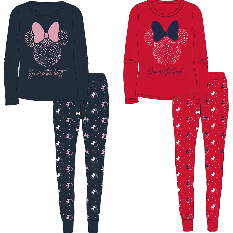 Minnie Mouse - licence Dívčí pyžamo - Minnie Mouse 5204B819,