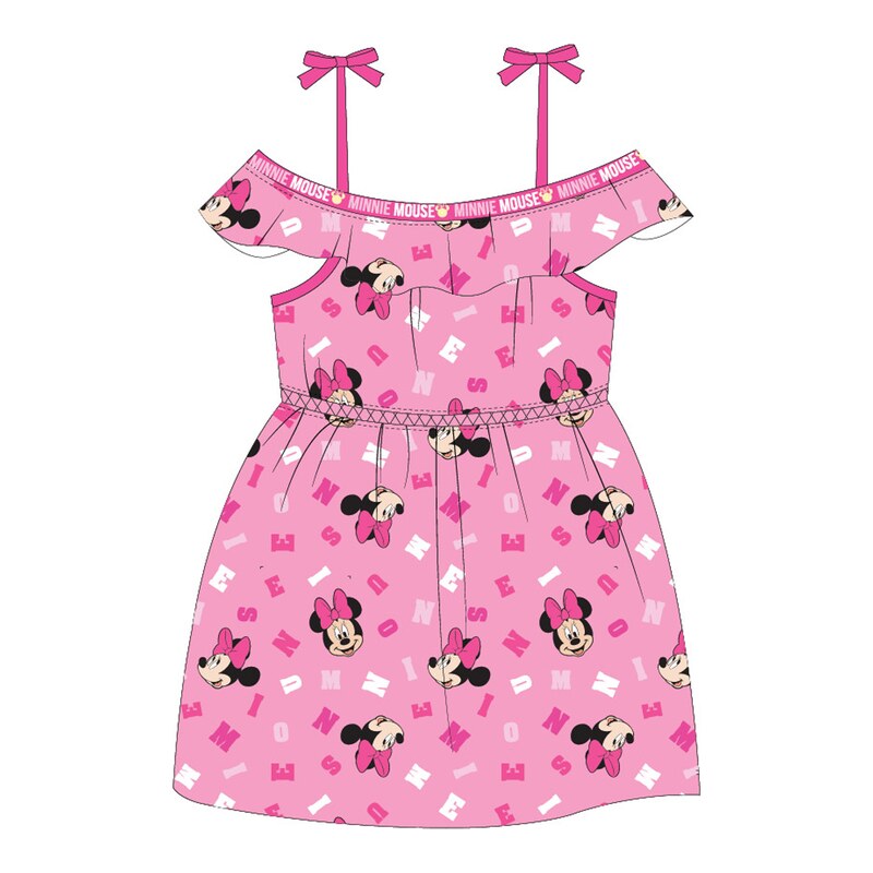 Minnie Mouse - licence Dívčí šaty - Minnie Mouse 52239631,