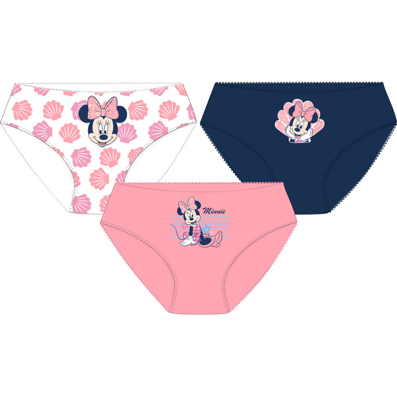 Minnie Mouse - licence Dívčí kalhotky - Minnie Mouse 5233B347,