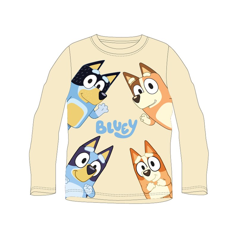 Bluey - licence Chlapecké tričko - Bluey 5202021L, žlutá