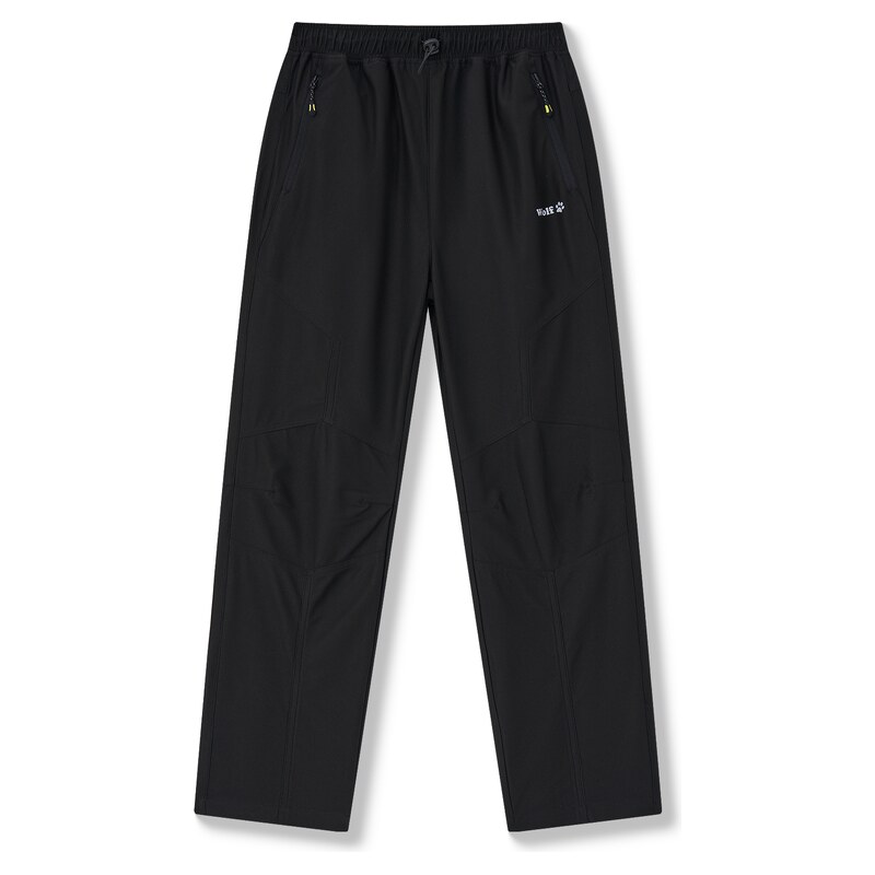 Dětské outdoorové kalhoty - Wolf T2551, černá / černé zipy