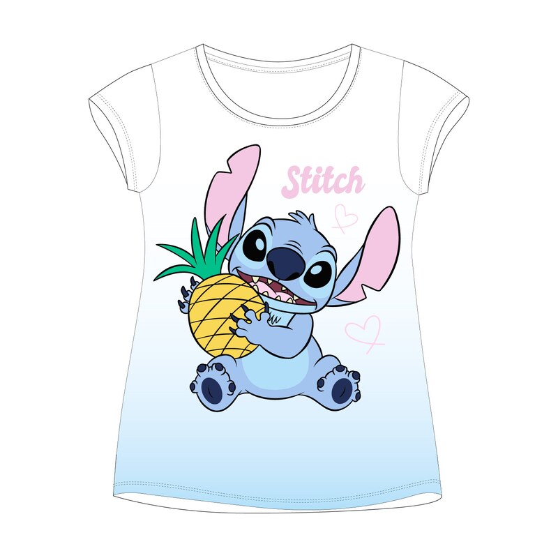 Lilo & Stitch - licence Dívčí tričko - Lilo & Stitch 5202C308W,
