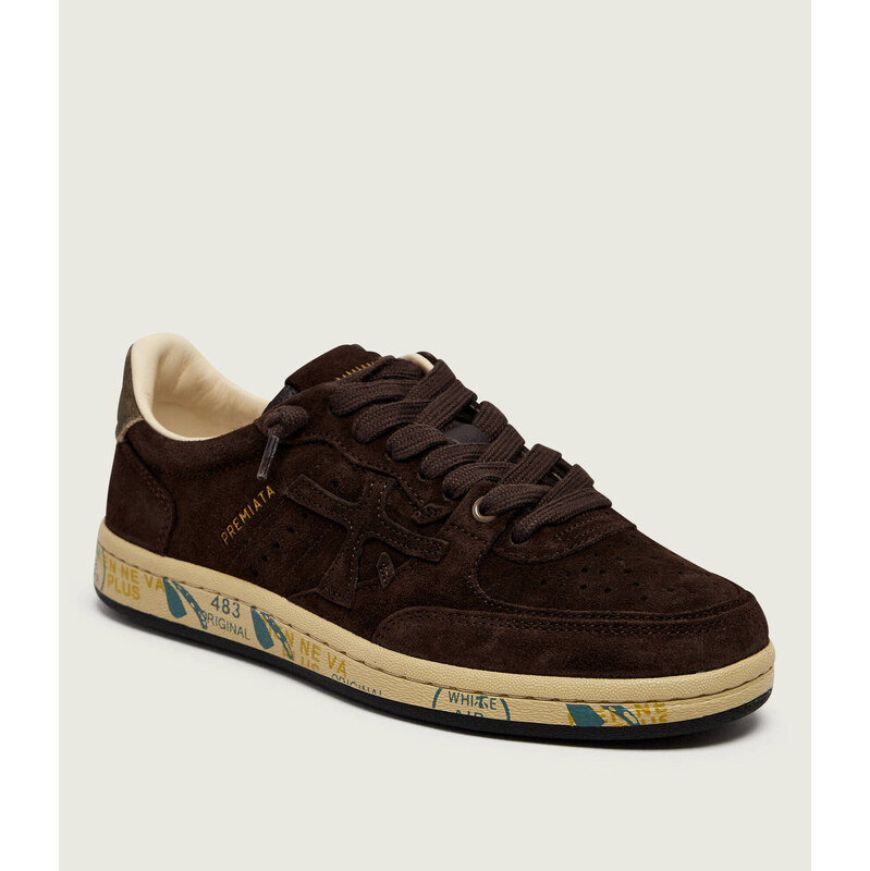 Premiata Tenisky BSKTCLAD 8446 | semiš