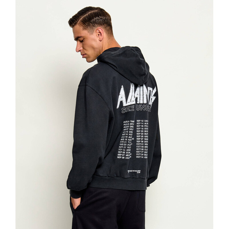 AllSaints Mikina Chromium | Relaxed fit