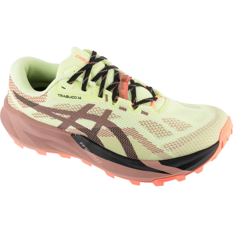 Pánská trailová běžecká obuv ASICS TRABUCO 14 žluto-oranžová