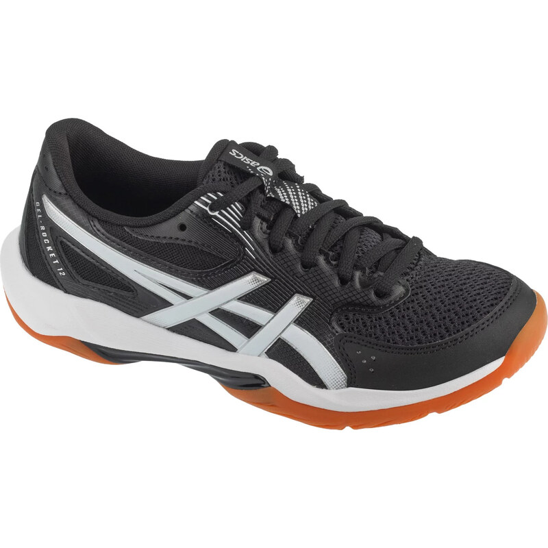 Dámská volejbalová sálová obuv ASICS GEL-ROCKET 12 černo-bílá