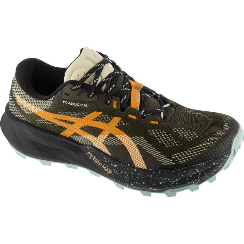 Pánská trailová běžecká obuv ASICS GEL-TRABUCO 14 černo-oranžová