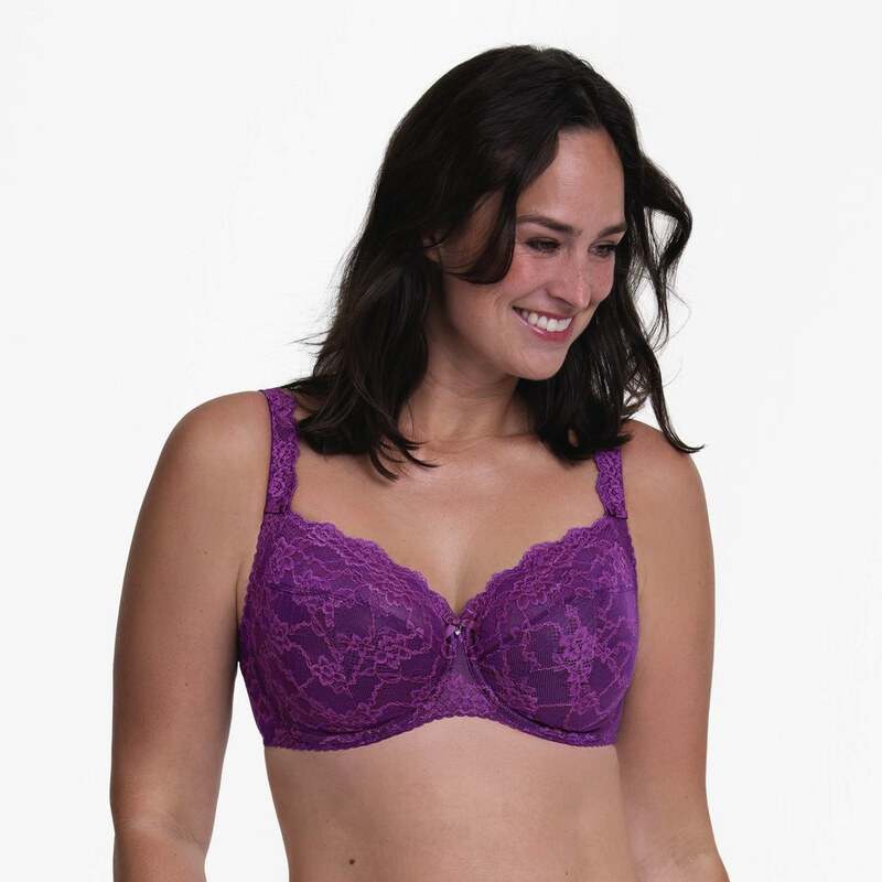 Bobette podprsenka s kosticí Full Cup 5289 magic purple -