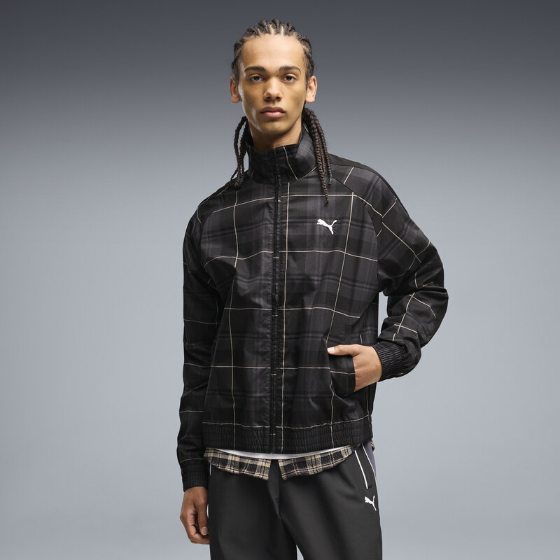PUMA T7 Relaxed Tartan Track Jacket Men