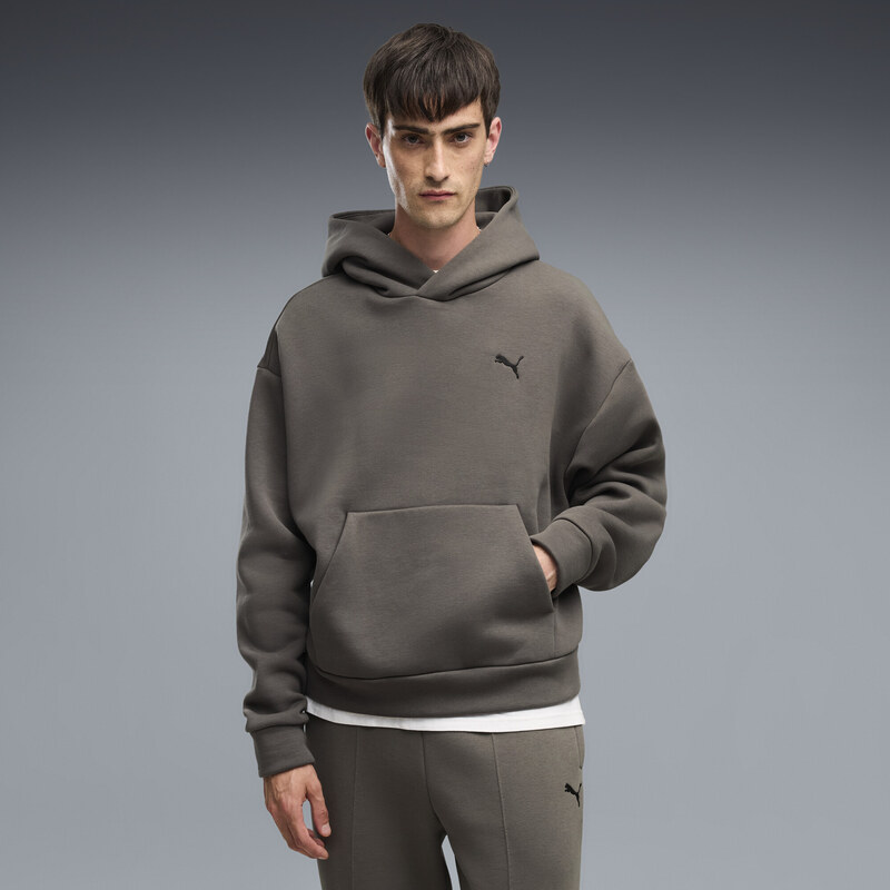 PUMA Essentials Heavy Fleece Boxy Hoodie Oversized Men