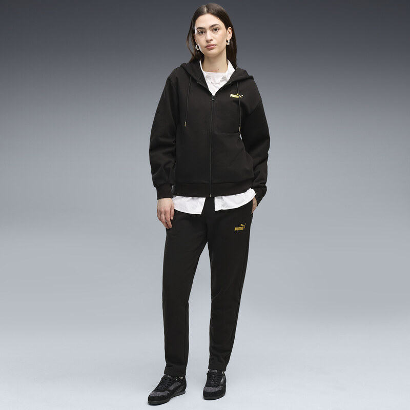 PUMA Metallic Hooded Tracksuit Women