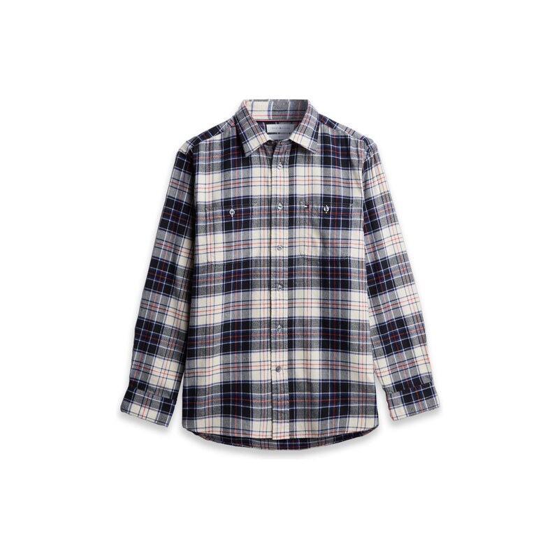 TOMMY HILFIGER Košile tmavě modrá / červená / černá / bílá