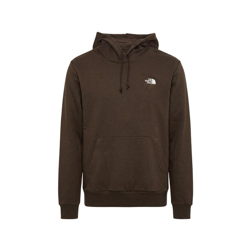 THE NORTH FACE Mikina EVOLUTION SIMPLE DOME čokoládová / bílá