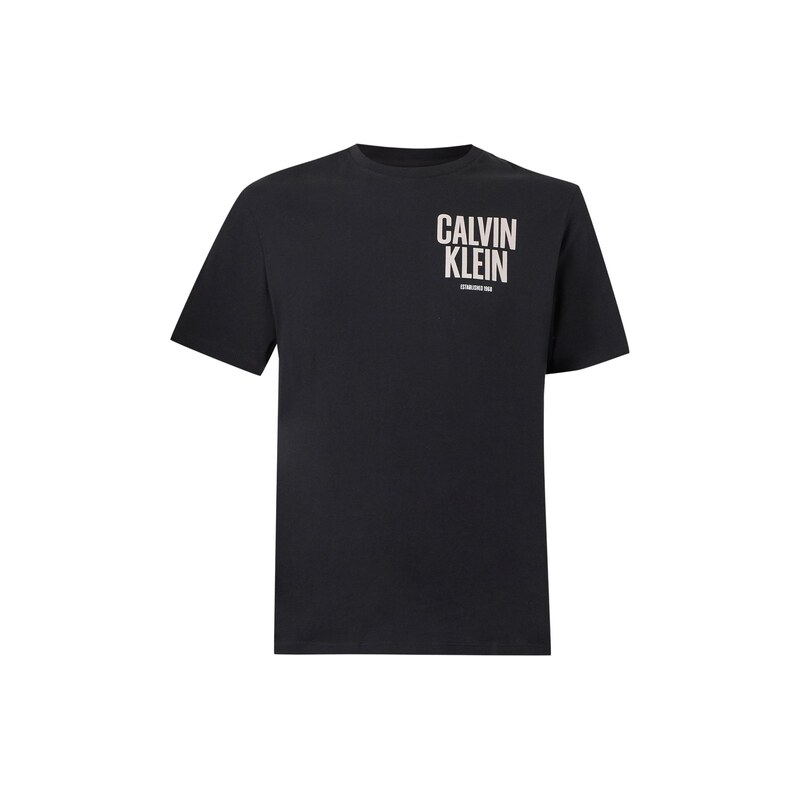 Calvin Klein Jeans Tričko 30S černá / bílá