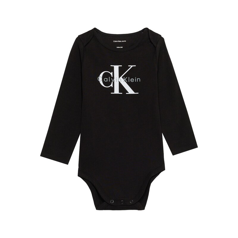 Calvin Klein Jeans Dupačky/body černá / bílá