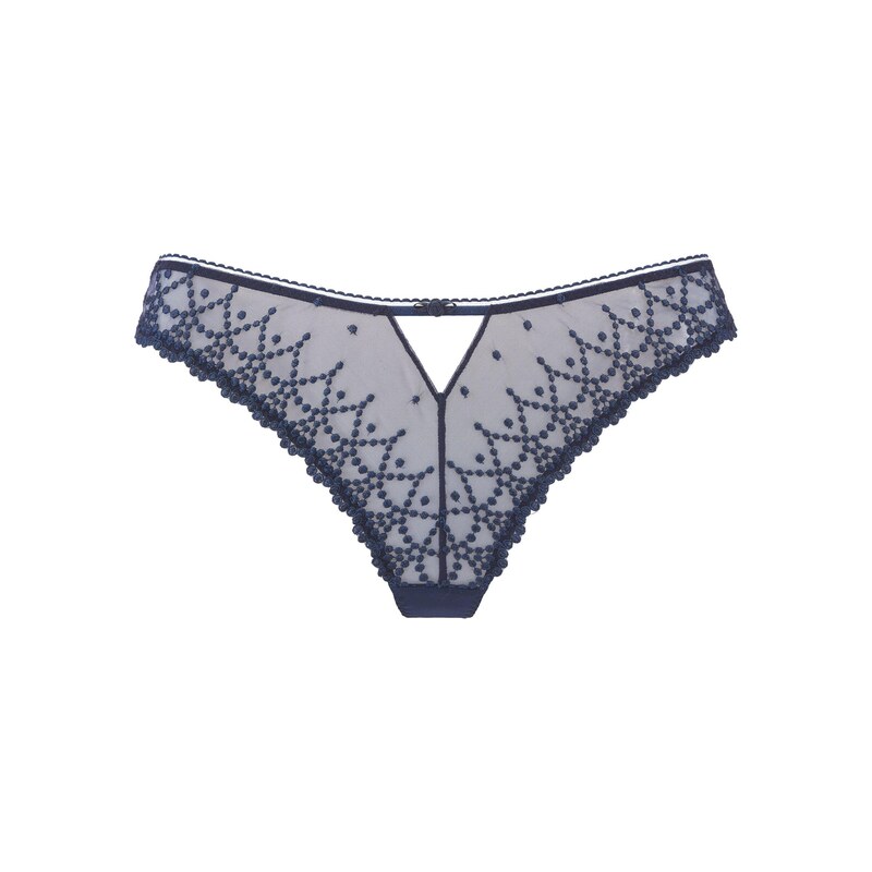 LASCANA Tanga antracitová