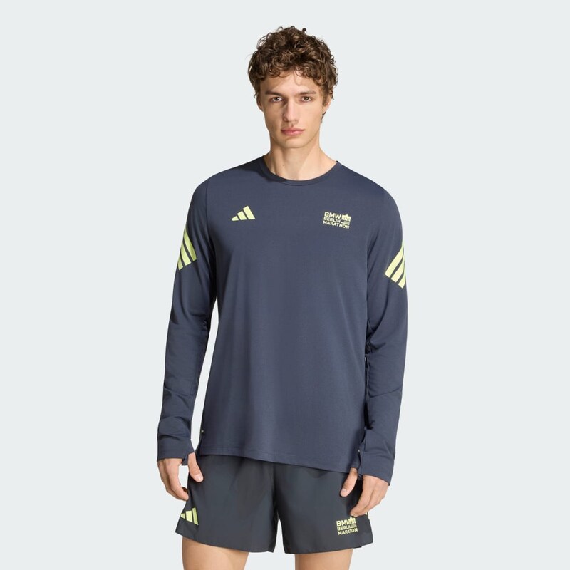 Adidas PÁNSKÉ TRIČKO S DLOUHÝM RUKÁVEM BMW BERLIN-MARATHON 2026