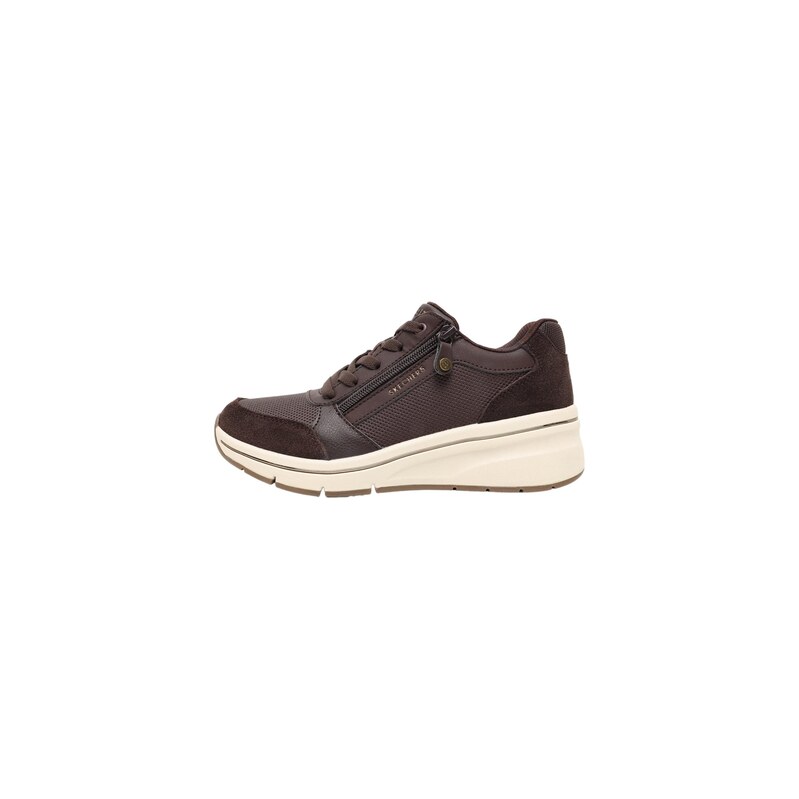 SKECHERS Tenisky BILLION FLEX - LUXE UP hnědá