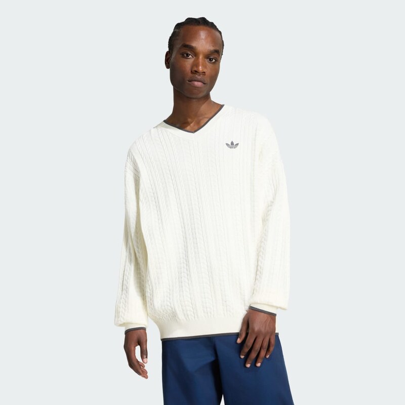 Adidas SVETR CABLE KNIT V-NECK