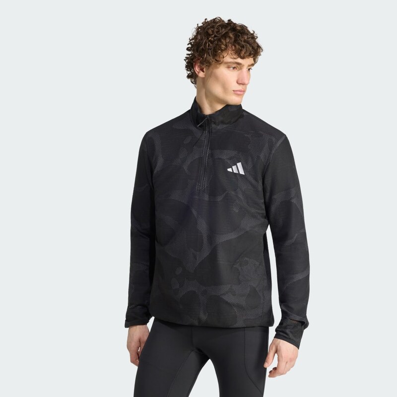 Adidas Košile spolovičním zipem adi365 Running