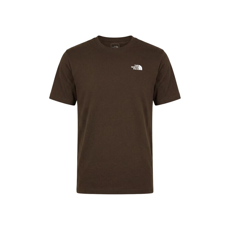 THE NORTH FACE Tričko Evolution Simple Dome tmavě hnědá