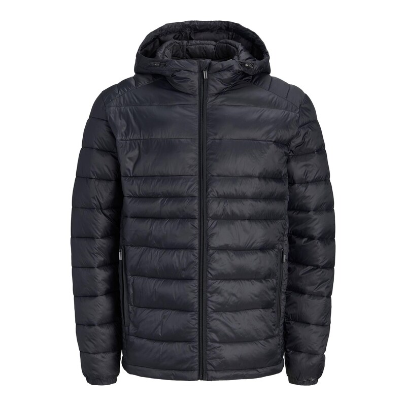 JACK & JONES Přechodná bunda JJEKINGSLEY černá