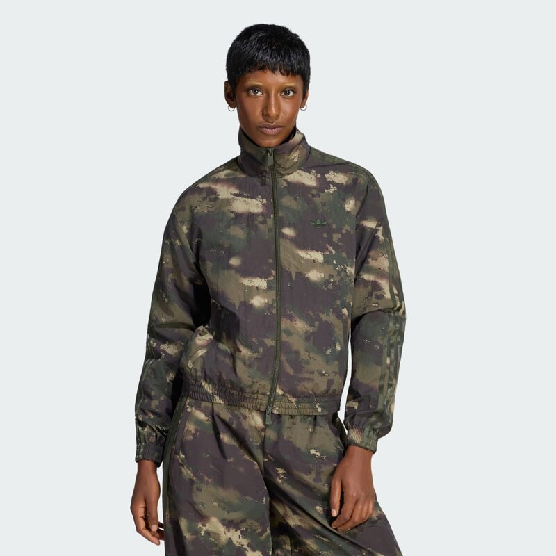 Adidas VOLNÝ SPORTOVNÍ TOP CAMOUFLAGE