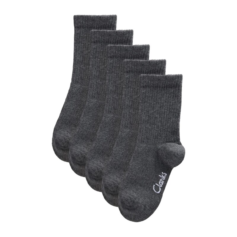 CLARKS Ponožky tmavě šedá / bílá