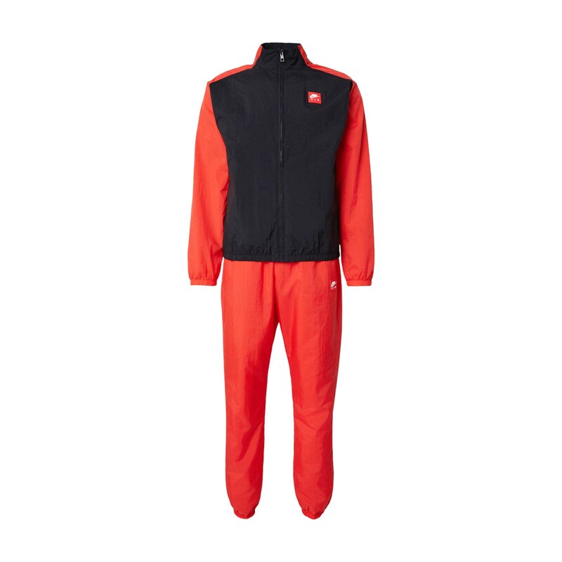 Nike Sportswear Joggingová souprava AIR červená / černá