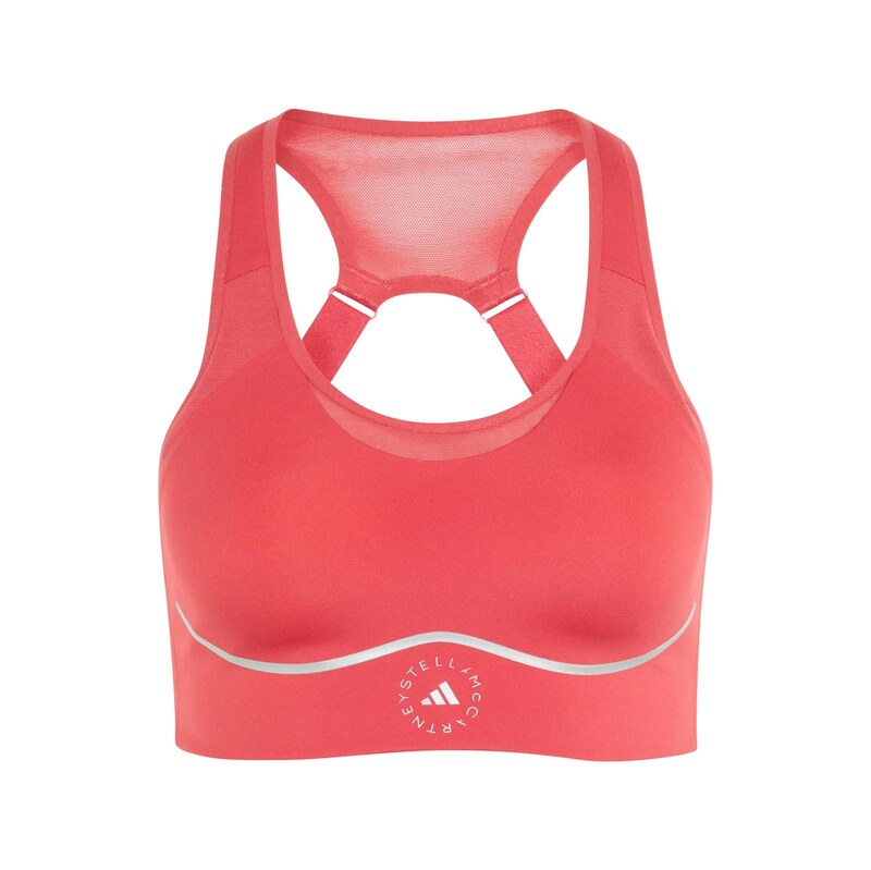 ADIDAS BY STELLA MCCARTNEY Sportovní podprsenka stříbrně šedá /
