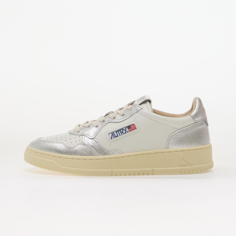 Autry Medalist Low Woman Silver/ White