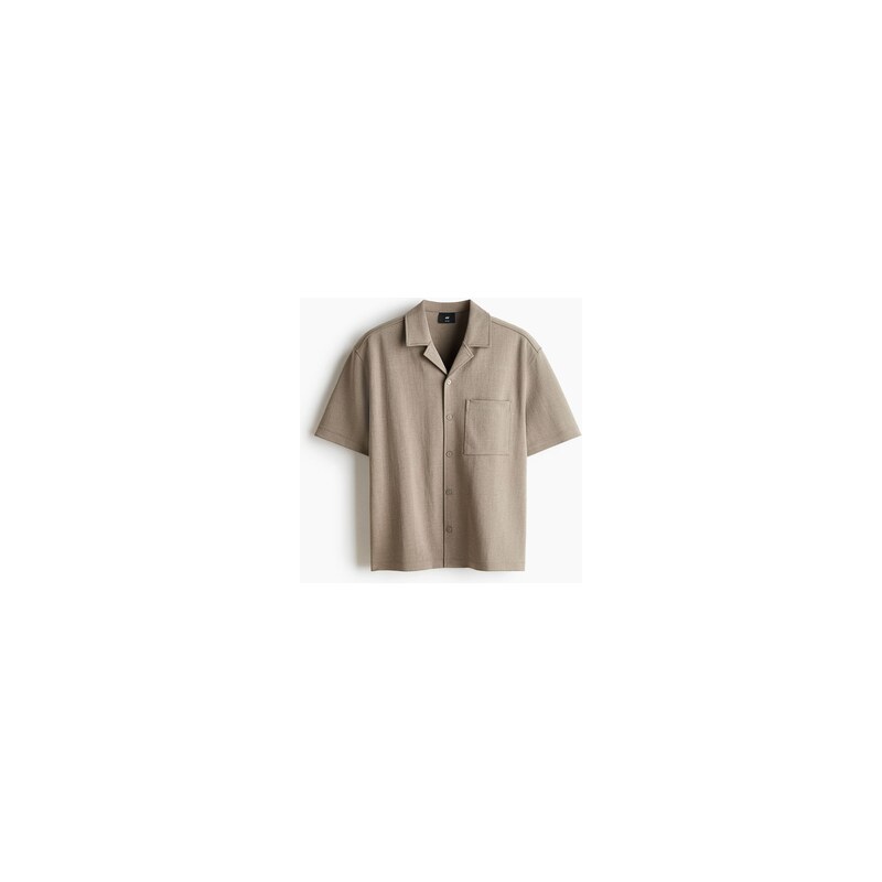 H&M - Košiles rozhalenkou Relaxed Fit - Béžová