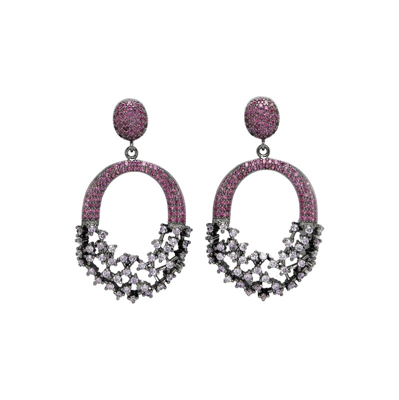 AVANT-GARDE PARIS Náušnice Olgama pink