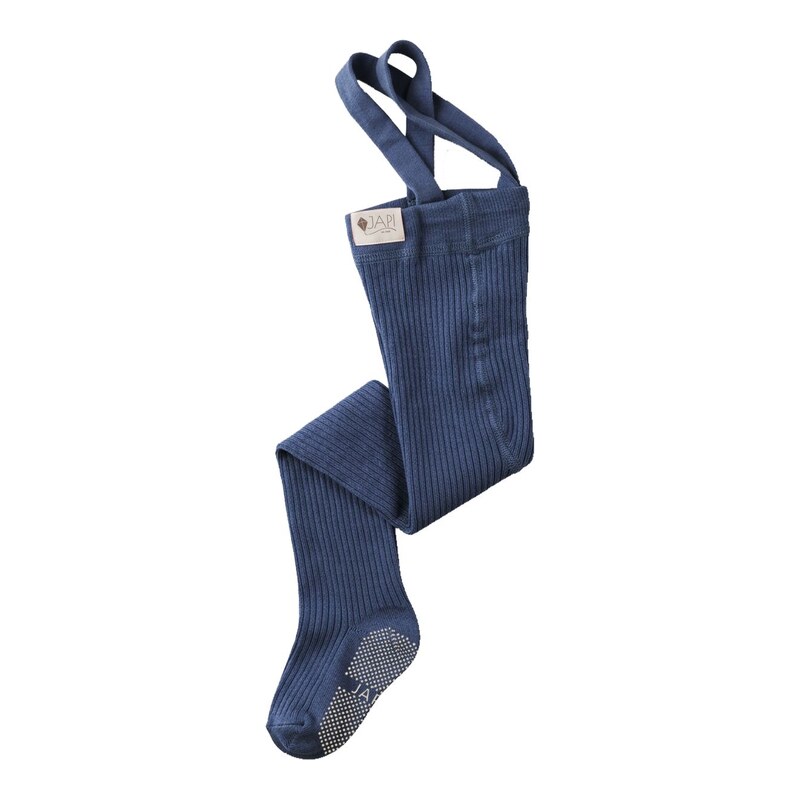 Japitex Dětské punčocháče s kšandami protiskluzové RIB SLIM -