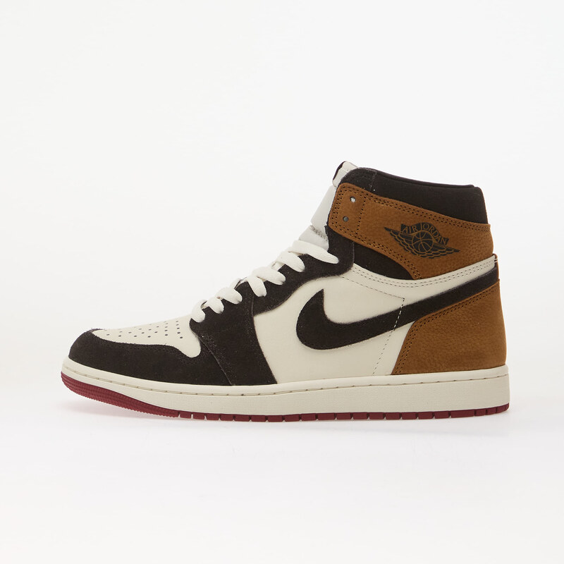 Air Jordan 1 Retro High OG Love Letter Shadow Brown/ Team Red-Lt