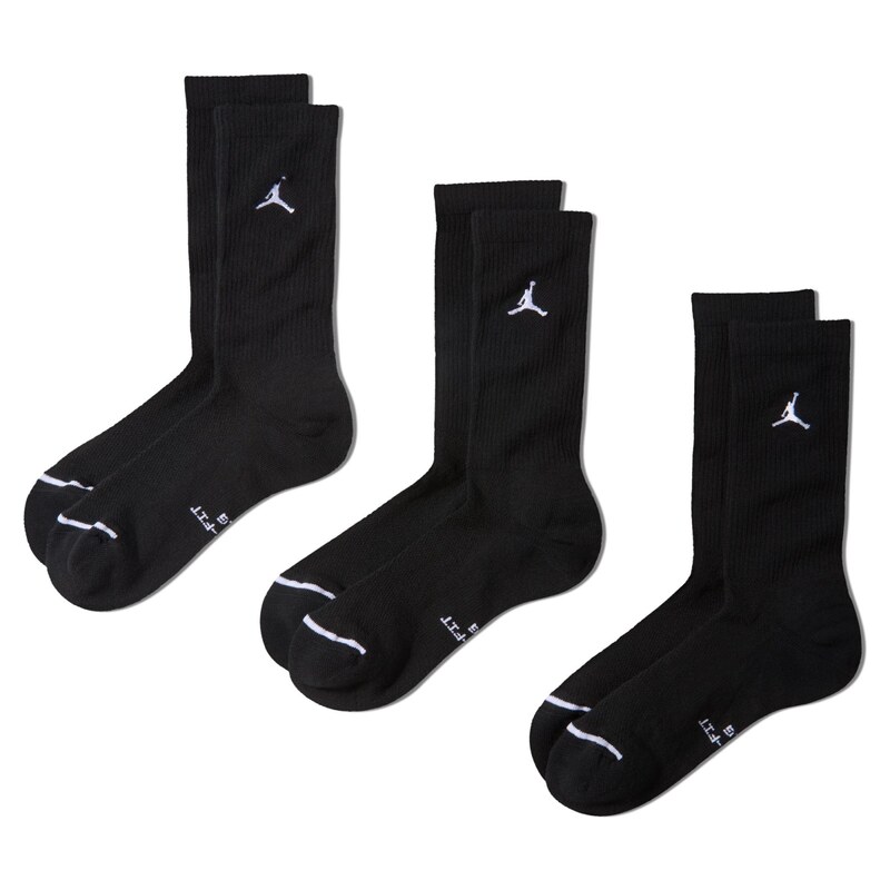Jordan Everyday Socks BLACK/WHITE