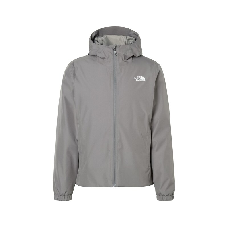 THE NORTH FACE Outdoorová bunda QUEST světle šedá / bílá
