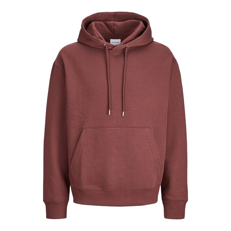JACK & JONES Mikina JJEACE burgundská červeň