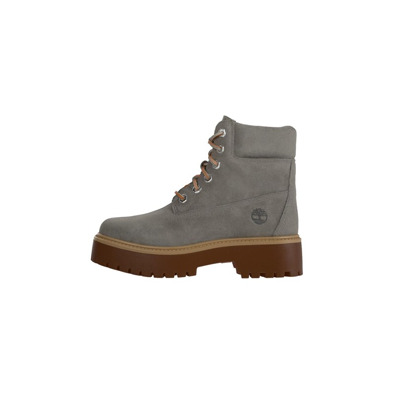 TIMBERLAND Šněrovací kozačky šedá