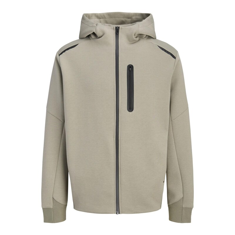 JACK & JONES Mikina JCOFusion režná / černá