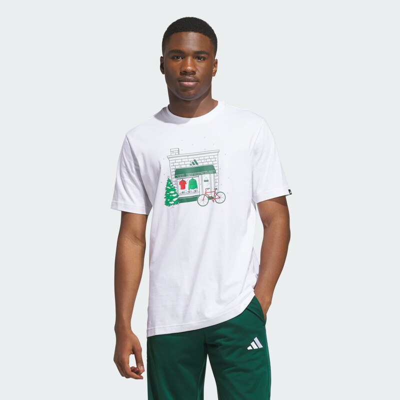 Adidas Tričko Holiday Shop Graphic